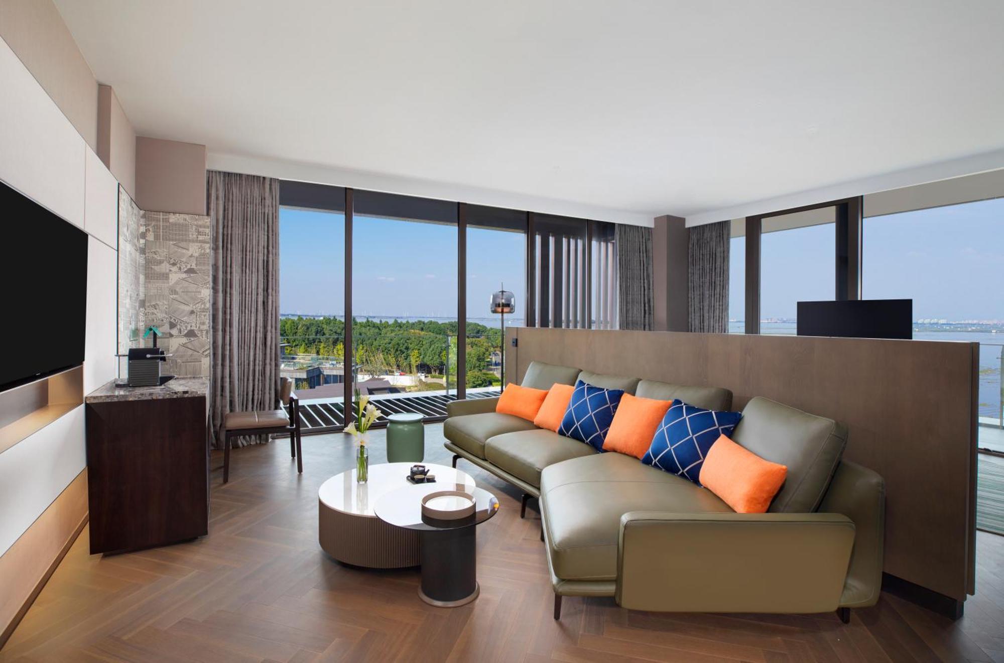 Hotel Indigo Suzhou Yangcheng Lake By Ihg Dış mekan fotoğraf