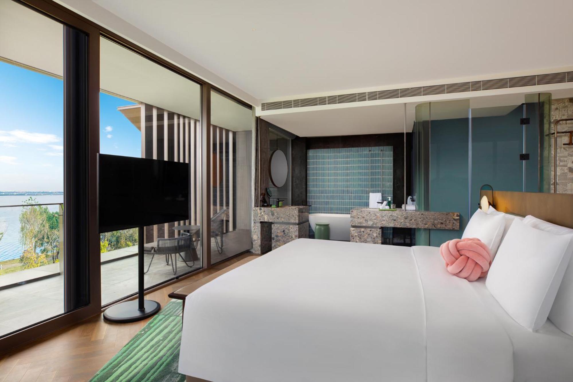 Hotel Indigo Suzhou Yangcheng Lake By Ihg Dış mekan fotoğraf