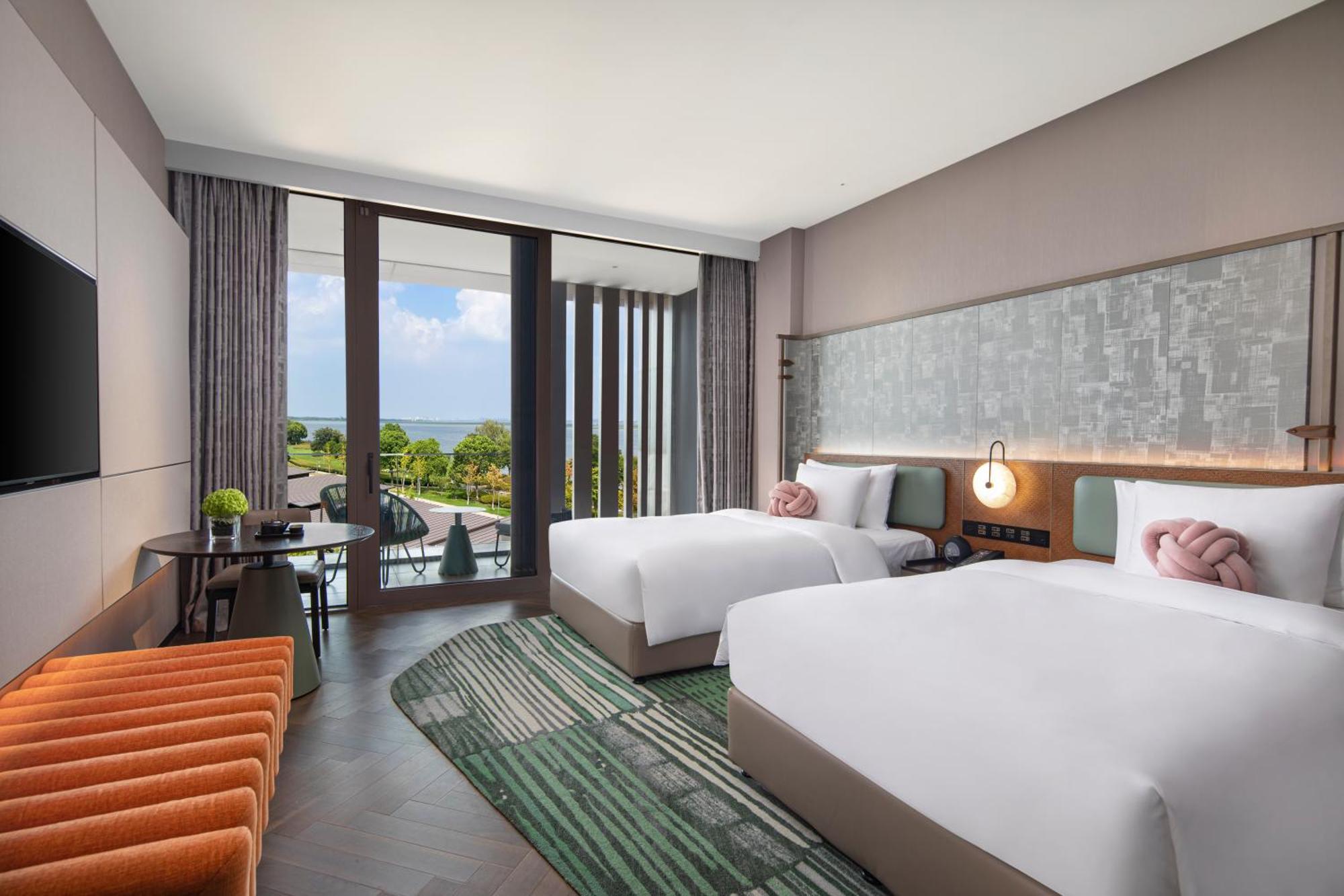 Hotel Indigo Suzhou Yangcheng Lake By Ihg Dış mekan fotoğraf