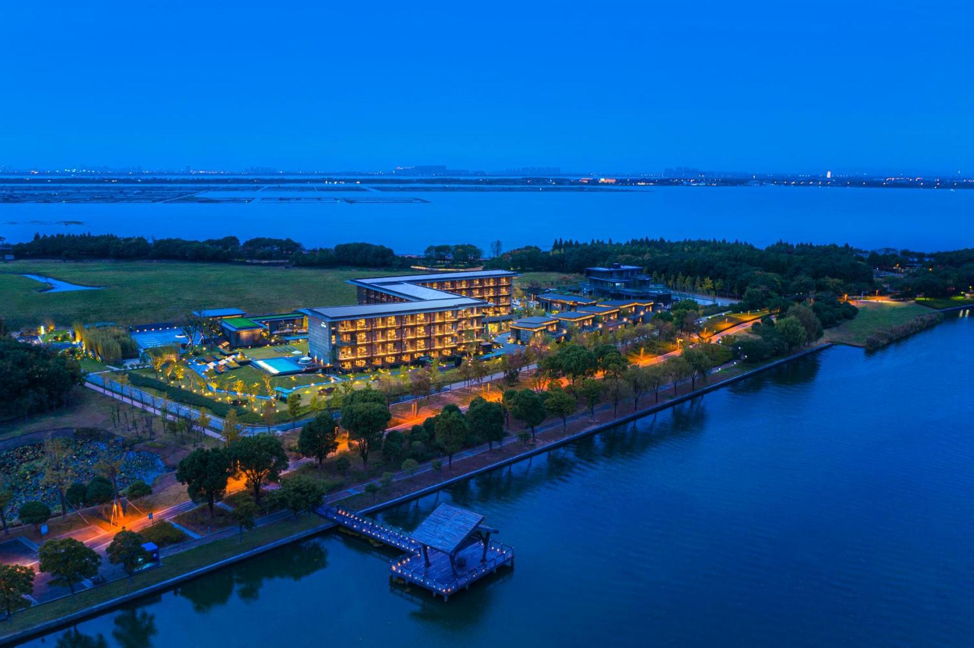 Hotel Indigo Suzhou Yangcheng Lake By Ihg Dış mekan fotoğraf
